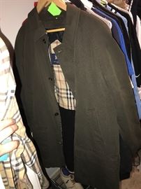 MENS BURBERRY TRENCH COAT