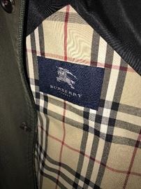 MENS BURBERRY TRENCH COAT
