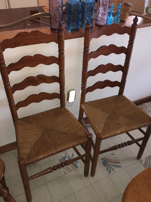 ladder back chairs