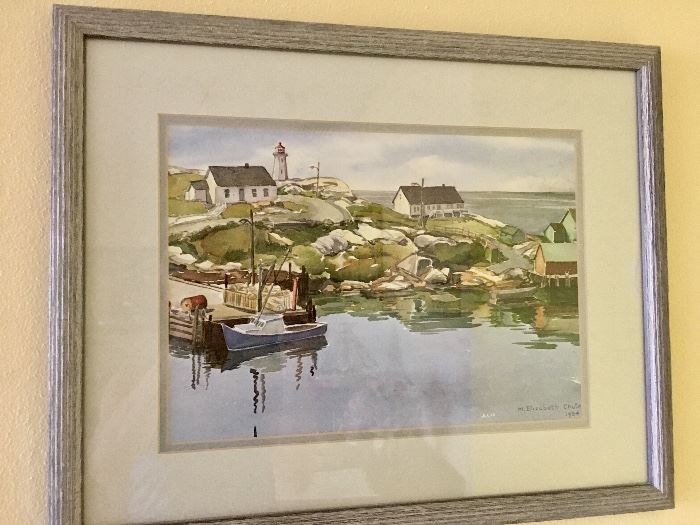 Coastal Watercolor