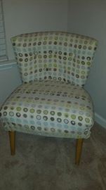 Accent Chair Recently Recovered 