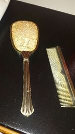 Vintage Comb & Brush Set 
