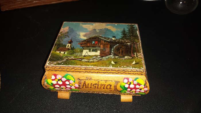 Austrian Wooden Box 