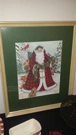 Santa Framed Print 