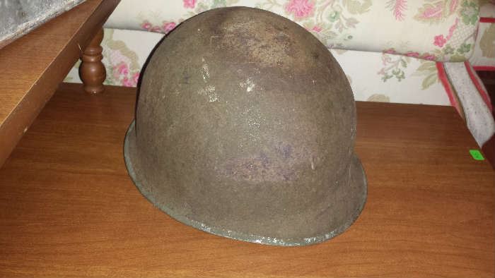 Antique Military Combat Helmet 