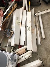 Dozens of movie posters from a local video store