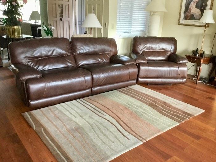 large carpet in front of sofa – nice  – $85 or best offer