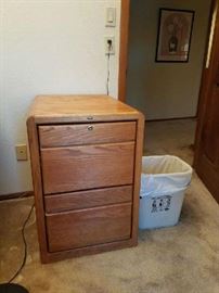 office wood filing cabinet