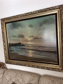 Great picture, stunning frame