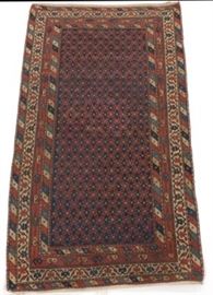 Antique Caucasian Carpet, ca. 1900s 