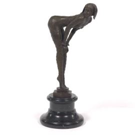 Bronze Harlequin Sculpture