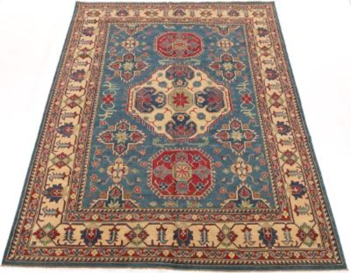 Fine Afgani Caucasian Kazak Carpet 