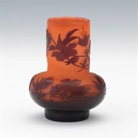 Galle Cameo Cabinet Vase