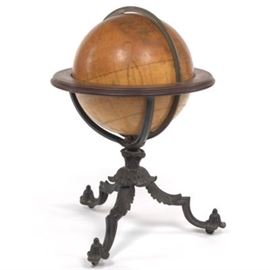 H.B. Nims  Co. 16inch Terrestrial Library Globe