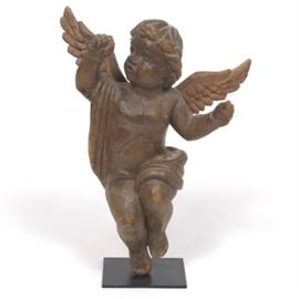 Hand Carved Putto