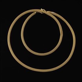 Italian 14k Gold Necklace 