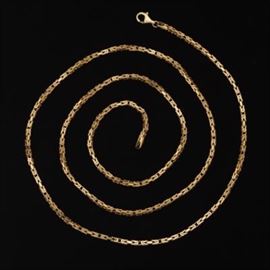 Ladies Gold Chain Necklace 