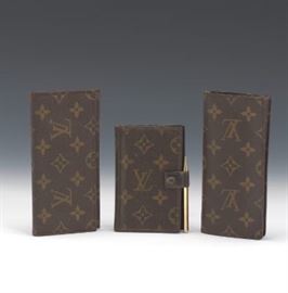 Lot of Three Louis Vuitton Accessories 