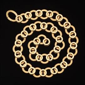 Movado 18k Gold Necklace 