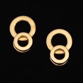 Movado Gold Earrings 