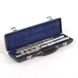 Selmer USA Sterling Solid Silver Flute, with Original Presentation Case