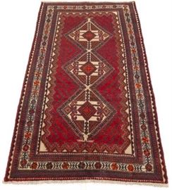 SemiAntique Persian Afshar Carpet 