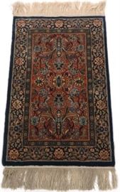 SinoPersian Tabriz Pictorial Pure Silk Carpet 