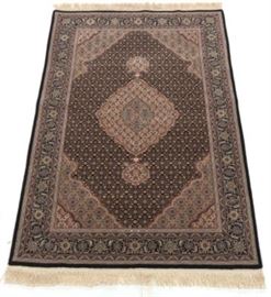 SinoPersian Tabriz Silk and Wool Carpet