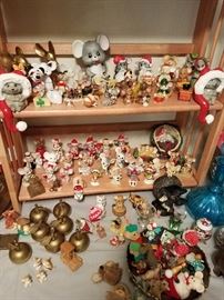 Many Christmas mice