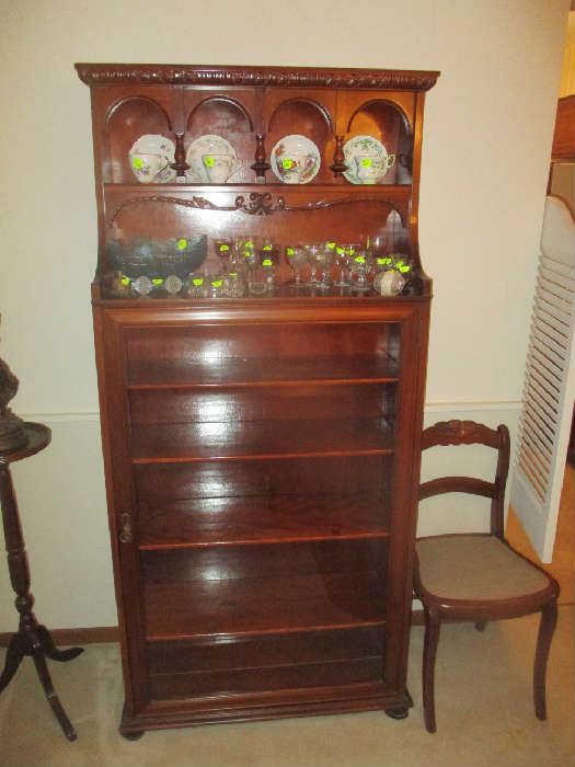 Antique bookcase or display case possibly by Carl forslund