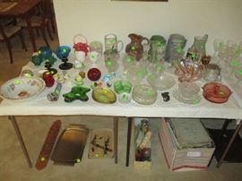 Glassware and pitchers