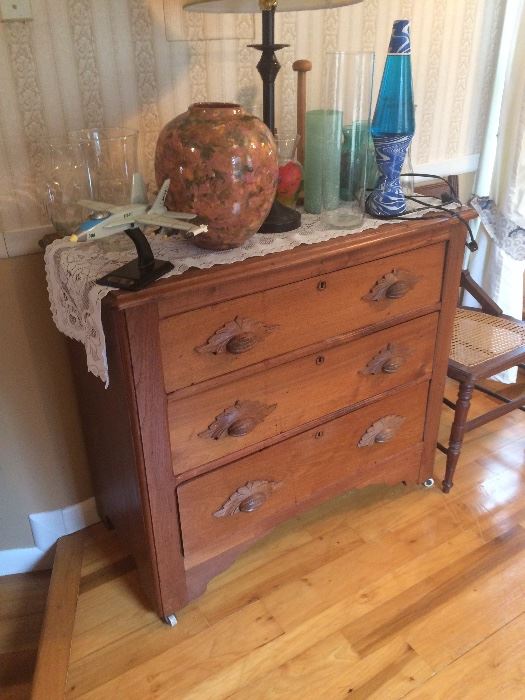 Nice wooden dresser, antique