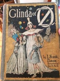 Vintage Glinda of Oz book, 1920, first edition