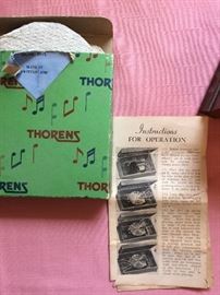 Discs for Thorens music box