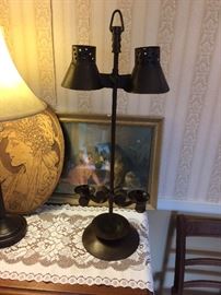 Cool handmade metal candle lamp