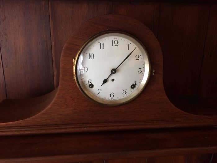 Oak case Seth Thomas mantle clock
