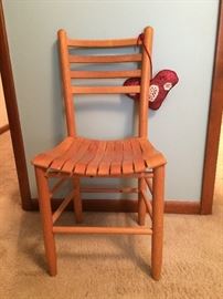 Wooden chairs -several different styles