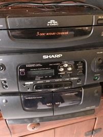 Sharp 3 disc player