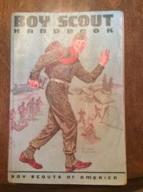 1959 Boy Scout Handbook, Norman Rockwell cover
