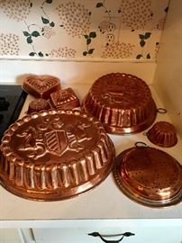 Copper molds