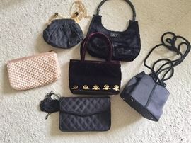 Evening bags, including Gucci