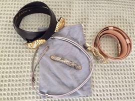 Judith Lieber belts