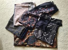 Silk scarves