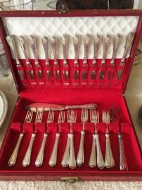 Vintage Birks Sterling Georgian Plain Flatware 