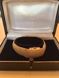 Movado gold watch