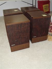 Four Bose Speakers 501 Series 2