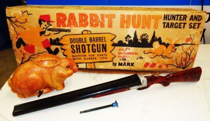 Vintage "Rabbit Hunt" Game  by Marx