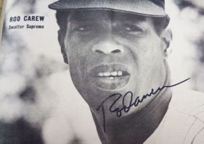 Baseball Autograph- Rod Carew