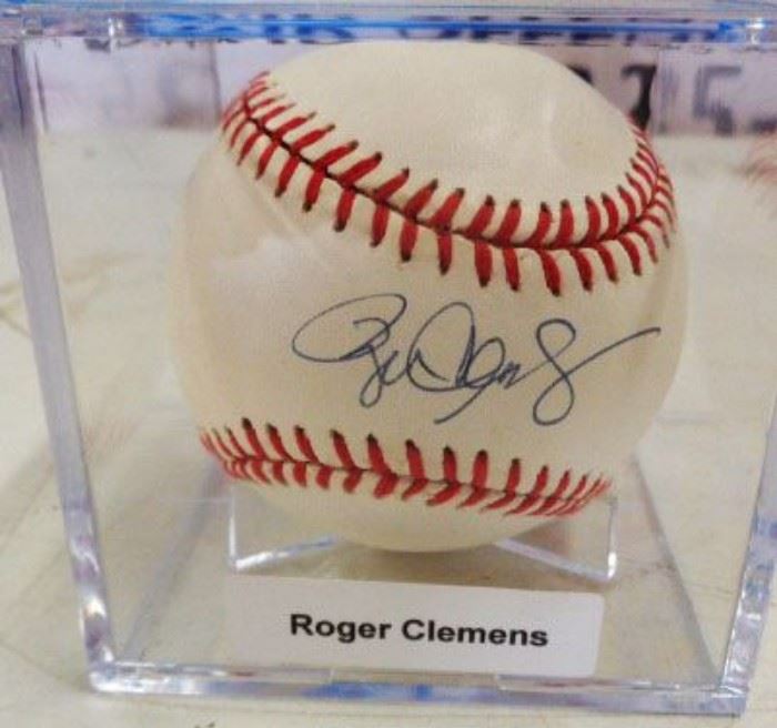 Autographed Baseball- Roger Clemens