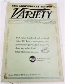 58th Anniversary Edition Variety Magazine